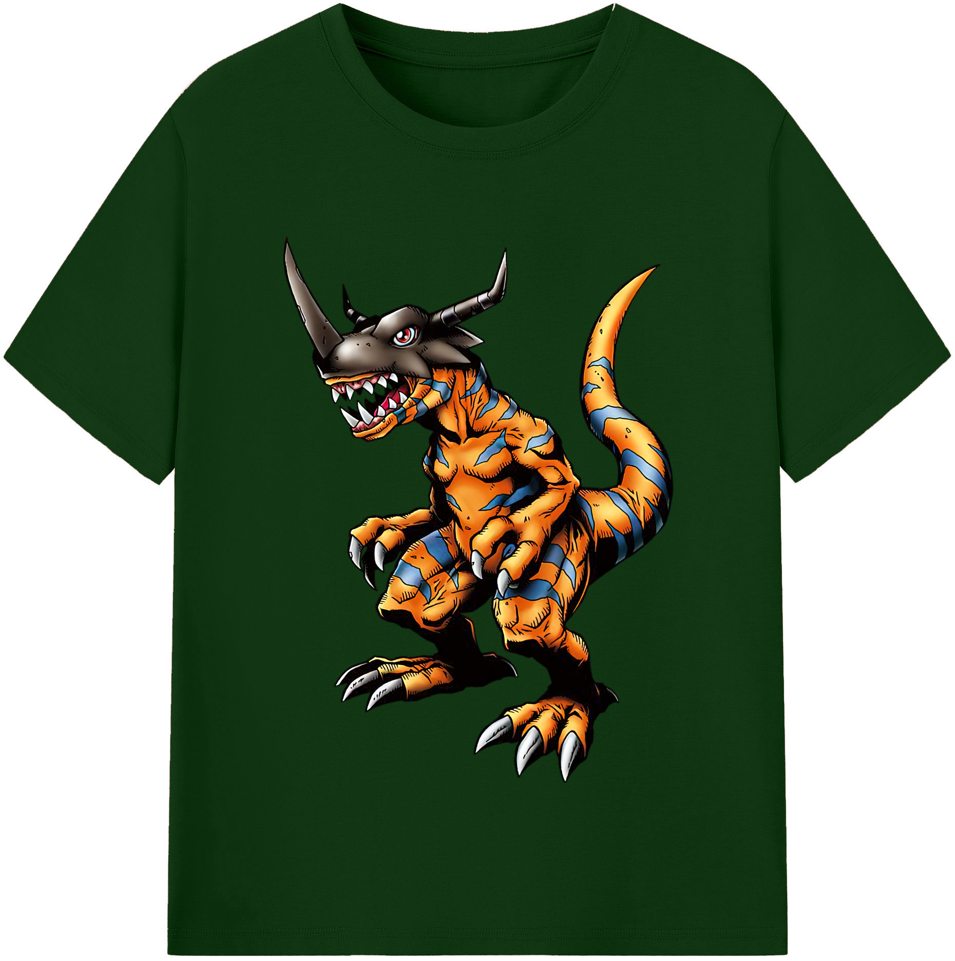 （画像用） Digimon デジタルモンスター/デジモン 綿100％半袖Tシャツ（フロントプリント）